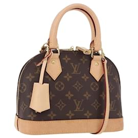 LOUIS VUITTON Borsa Monogram Alma BB 2way M53152 LV Auth 190077SAM