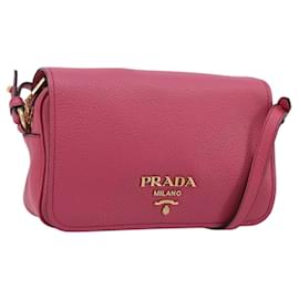 PRADA Schultertasche aus Safiano-Leder Pink Gold 1BD163 Auth am11957M - Prada