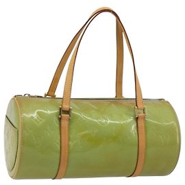 LOUIS VUITTON Bolso Monogram Vernis Bedford Baby Blue M91007 LV Auth 188297