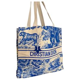Dior Riviera Canvas Shopper