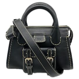 Borsa a mano mini in pelle Chloé Edith