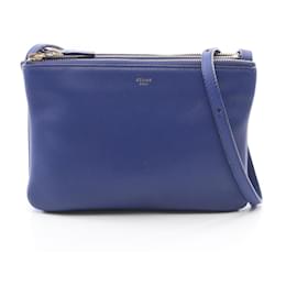 Borsa a tracolla Celine TRIO SMALL in blu - Céline