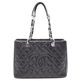 Chanel Matelassé Grand Shopping GST Tote Bag