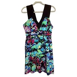 Sandro Kleid mit Blumenprint. Seide