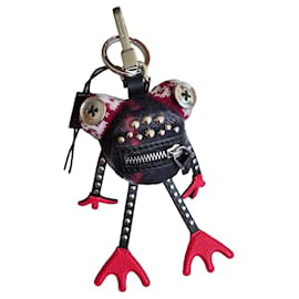 Ciondolo Rana Doris Frog Creature Burberry in Cashmere e Pelle