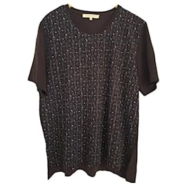 T-shirt Gérard Darel nero e blu. Seta & lana & cotone - Gerard Darel