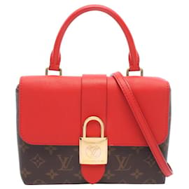 Borsa Louis Vuitton Rocky BB Monogram Coquelicot