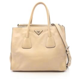 Bolsa Tote 2-Way com Logotipo Triangle Prada