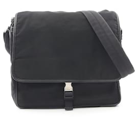Bolso de hombro con solapa Prada