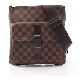 Borsa Louis Vuitton Pochette Melville Brown