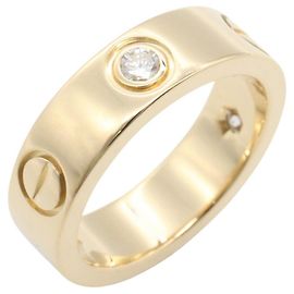 Cartier Love Ring aus 18K Gelbgold und Diamanten