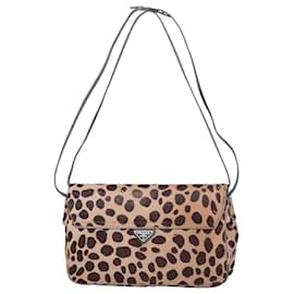 Borsa Prada Vintage Leopard Print Pony Hair