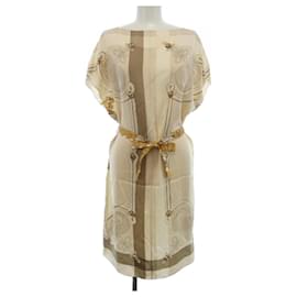 Vestido de seda Twillaine Hermes - Hermès