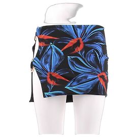 Autre Marque Falda con estampado floral azul LOUISA BALLOU