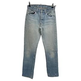 Vaqueros Levi's azules de algodón talla 38