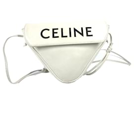 Céline Borsa a tracolla pochette Celine Triangle Logo