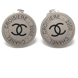 Pendientes de clip vintage Chanel 00C Coco Mark