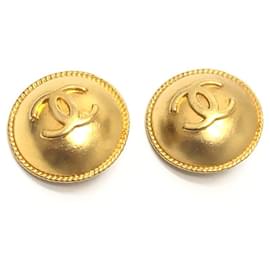 Orecchini Chanel Vintage Gold Clip-On