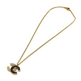 Collana con pendente Chanel 03C Coco Mark con strass