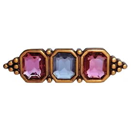 Broche Yves Saint Laurent YSL Triple Stone