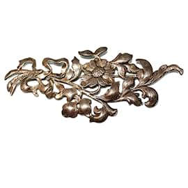 Autre Marque Guglielmo Cini Spilla Floreale in Argento Sterling