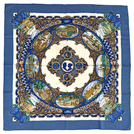 Hermes Carre 90 L'ENTENTE CORDIALE Scarf - Hermès