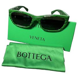 Bottega Veneta BV1143S Occhiali da Sole Motivo Verde