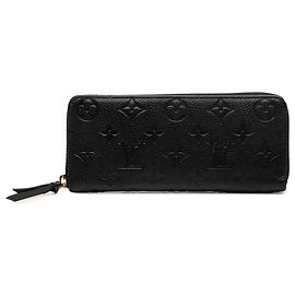 Cartera Louis Vuitton Clemence en Monogram Empreinte negro