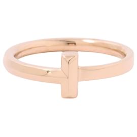 Tiffany & Co. T One schmaler Ring in Roségold