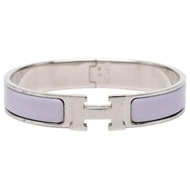 Hermes Click H GM Enamel Bracelet Bangle - Hermès
