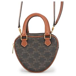 Borsa a mano Celine Triomphe Heart in pelle - Céline