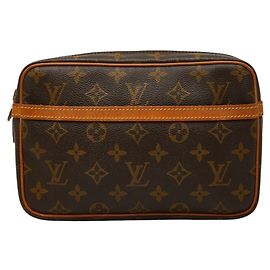 Louis Vuitton Monogram Compiegne 23 Clutch Bag