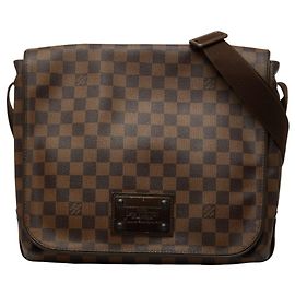 Borsa a tracolla Louis Vuitton Damier Brooklyn MM