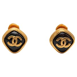 Orecchini a clip Vintage Chanel Coco Mark