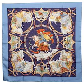 Hermès Sciarpa Hermes Carre 90 Cavaliers des Nuages