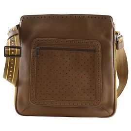 Bottega Veneta Schultertasche aus perforiertem Leder