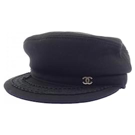 Gorra de algodón Chanel