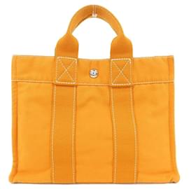 Hermès Hermes Deauville PM Canvas Tote Bag