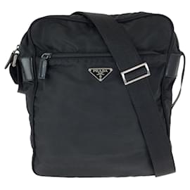 Borsa a tracolla in nylon Tessuto Prada