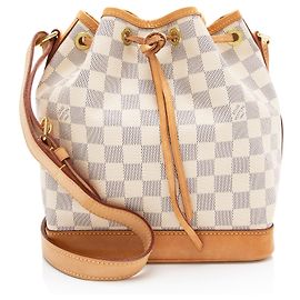 Borsa a Spalla Louis Vuitton Damier Azur Noe BB