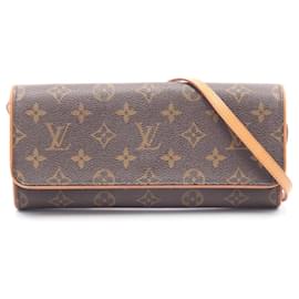 Pochette Twin GM Louis Vuitton Monogram Coated Canvas Borsa a Spalla