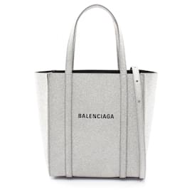 Bolsa Tote 2way de couro Balenciaga EVERYDAY XXS