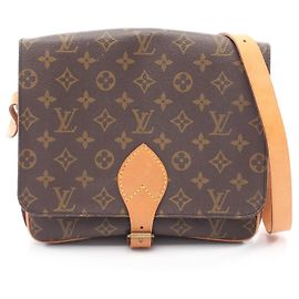 Borsa a tracolla Louis Vuitton in tela rivestita Monogram