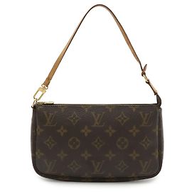 Clutch in pelle Monogram Louis Vuitton