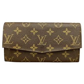 Louis Vuitton Pochette Porte Monnaie Credit Monogram Long Wallet