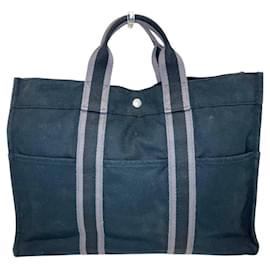 Bolsa Tote Hermes Fourre Tout MM em lona - Hermès