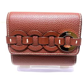 Portafoglio trilobato in pelle Chloe Daryl - Chloé