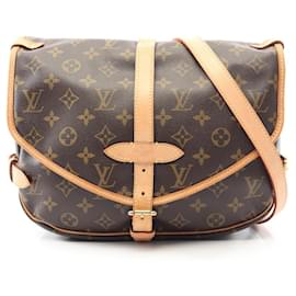 Borsa a tracolla Louis Vuitton Saumur MM Monogram