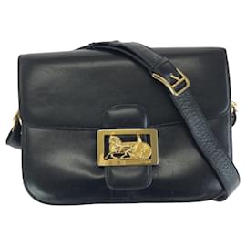 Céline Borsa a Spalla Celine Vintage Leather Horse Carriage