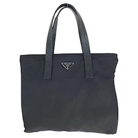 Prada Nylon Leather Tessuto Logo Handtasche
